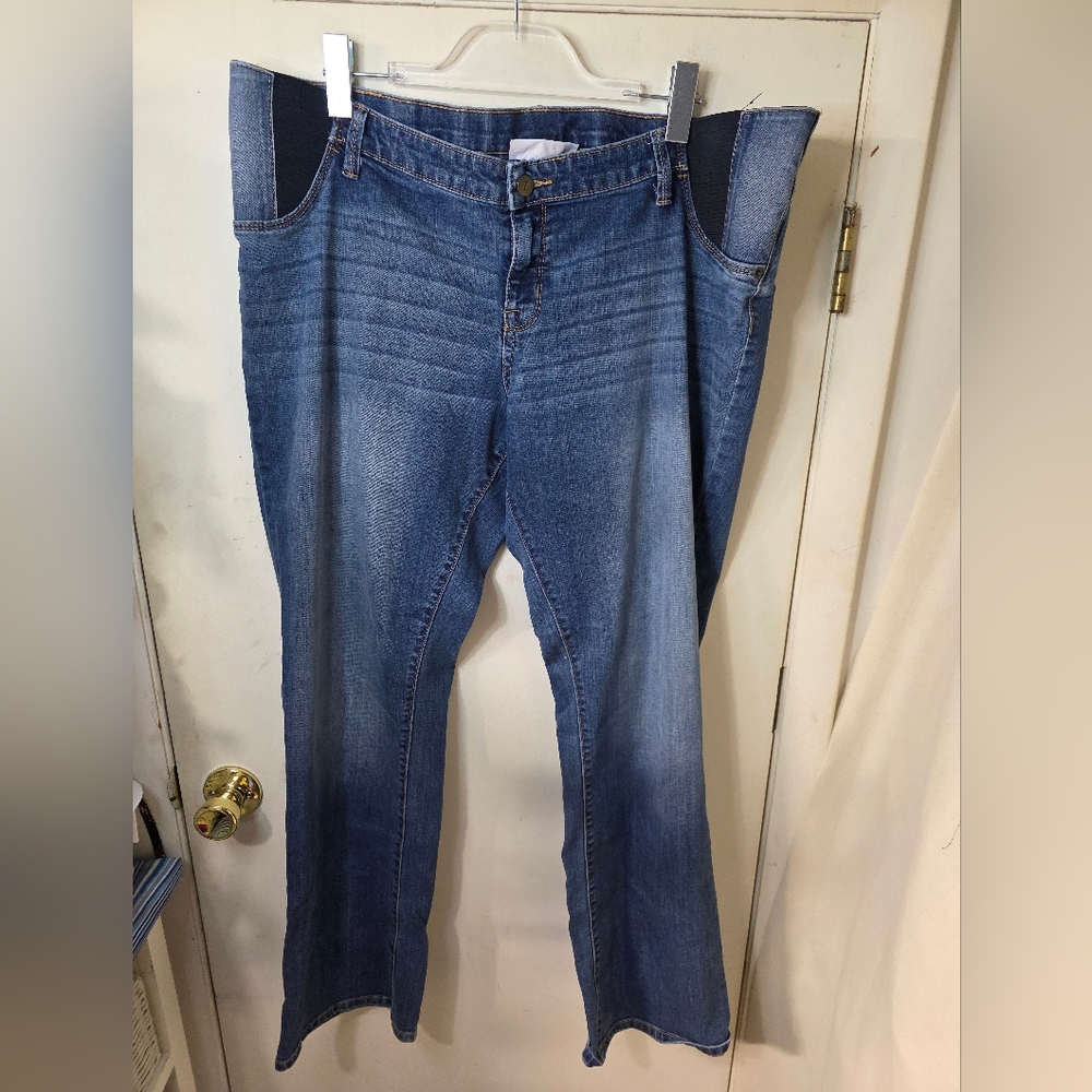 Isabel Maturity Jeans By Ingrid & Isabel Plus Size 18 Bootcut